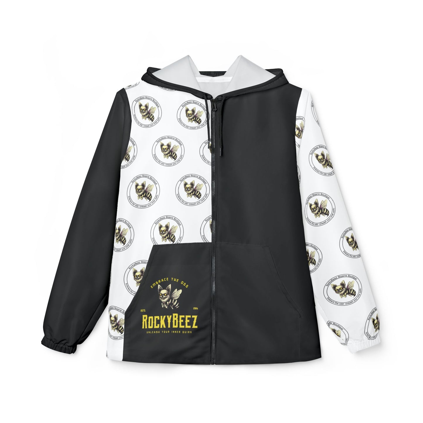 Windbreaker Jacket - The RockyBeez Vibe (Sizes up to 2XL)