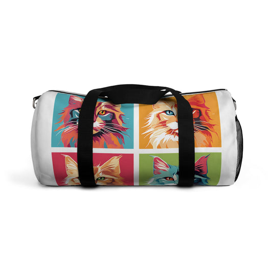 Cat Duffel Bag - Non Binary LGBTQ Communities Gym Beach Stylish