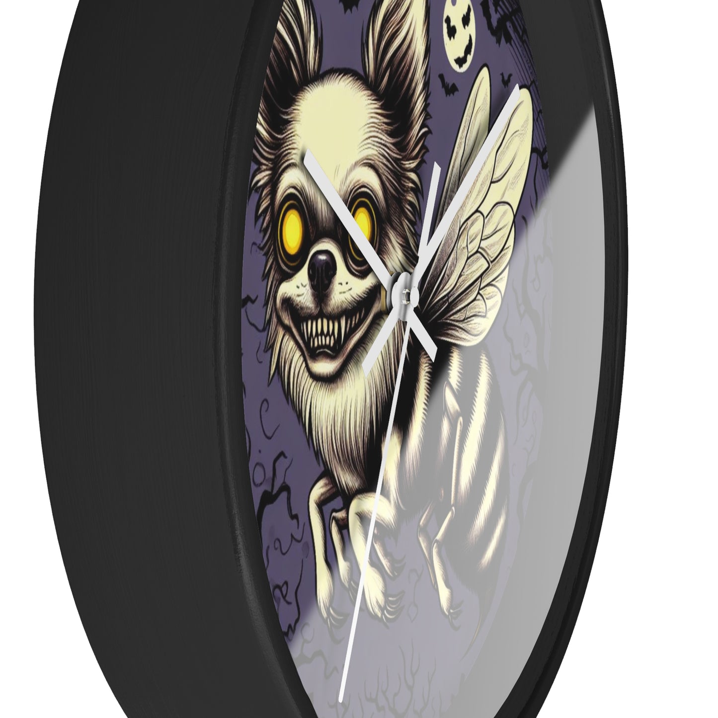 RockyBeez Wall Clock - Quirky and Spooky Home Decor