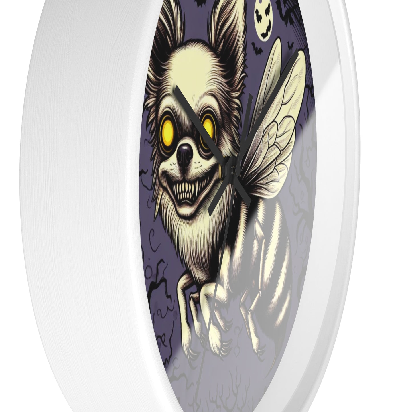 RockyBeez Wall Clock - Quirky and Spooky Home Decor