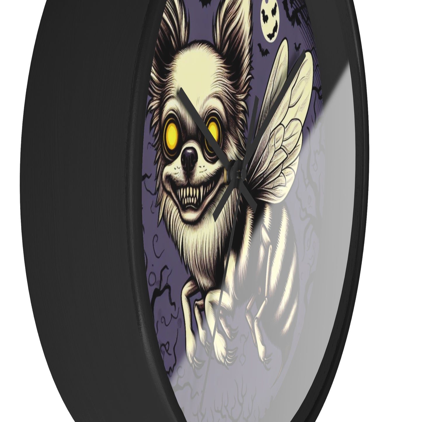 RockyBeez Wall Clock - Quirky and Spooky Home Decor