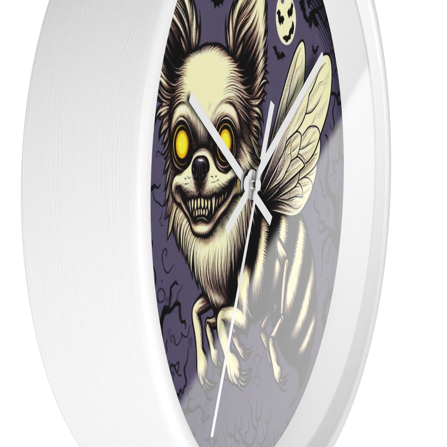 RockyBeez Wall Clock - Quirky and Spooky Home Decor