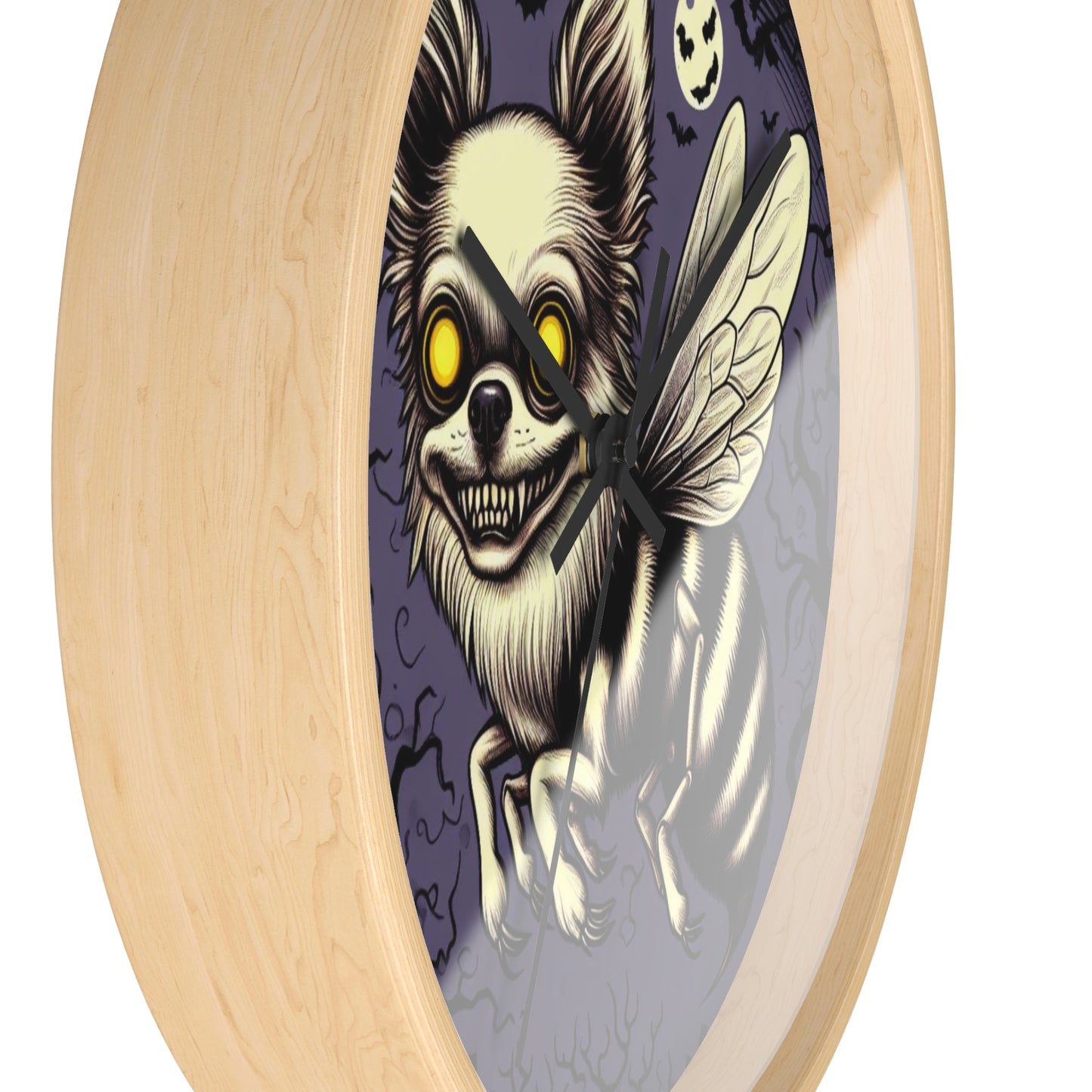 RockyBeez Wall Clock - Quirky and Spooky Home Decor