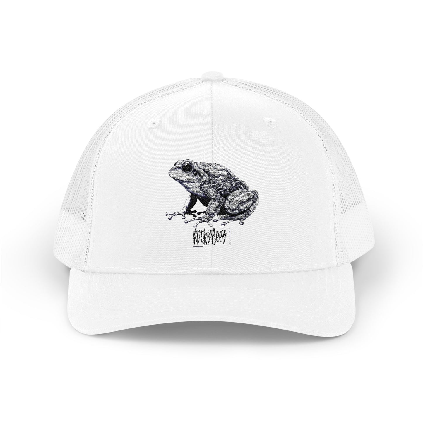 Frog Graphic Snapback Trucker Cap - Perfect for Nature Lovers