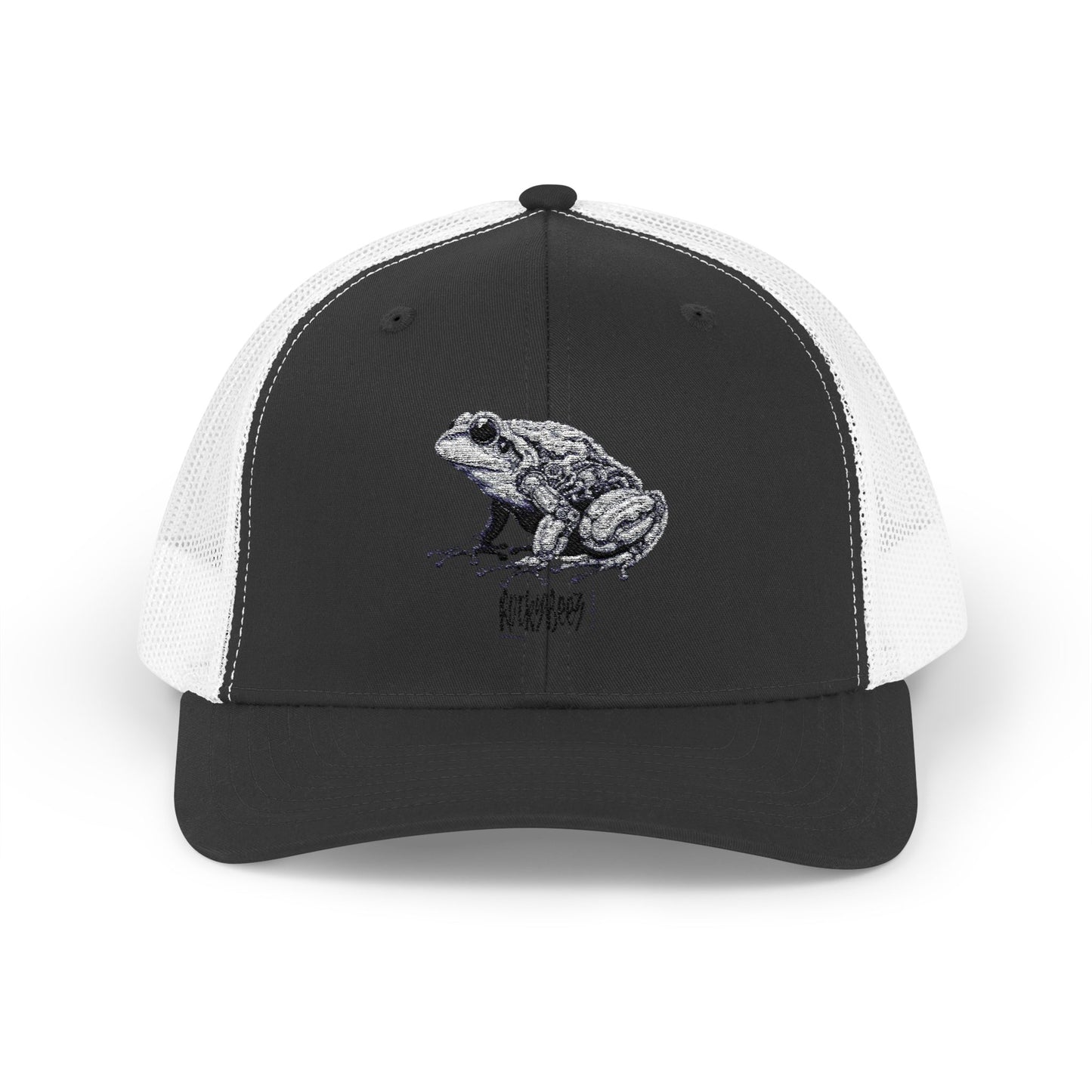 Frog Graphic Snapback Trucker Cap - Perfect for Nature Lovers