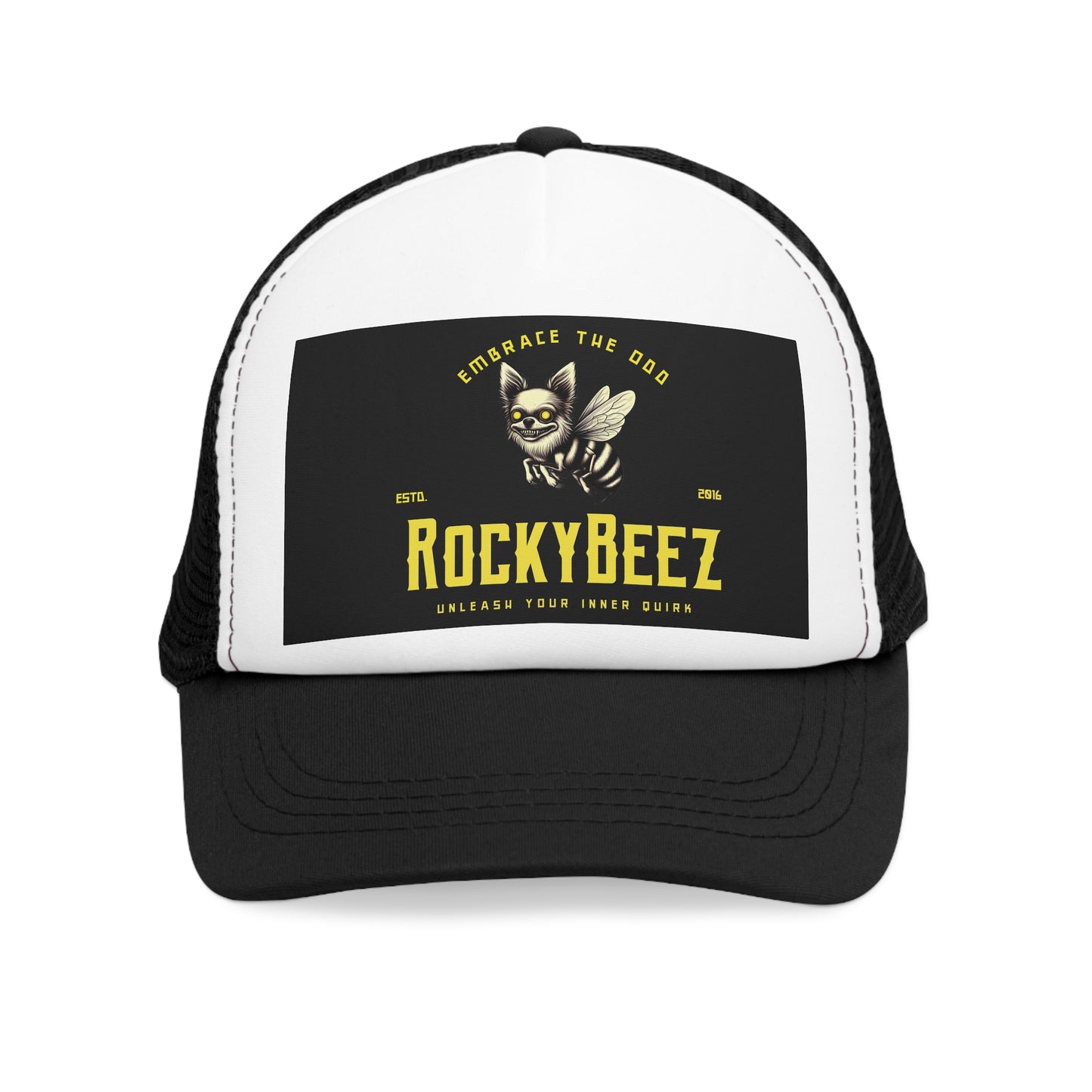 RockyBeez Snap Back Mesh Cap