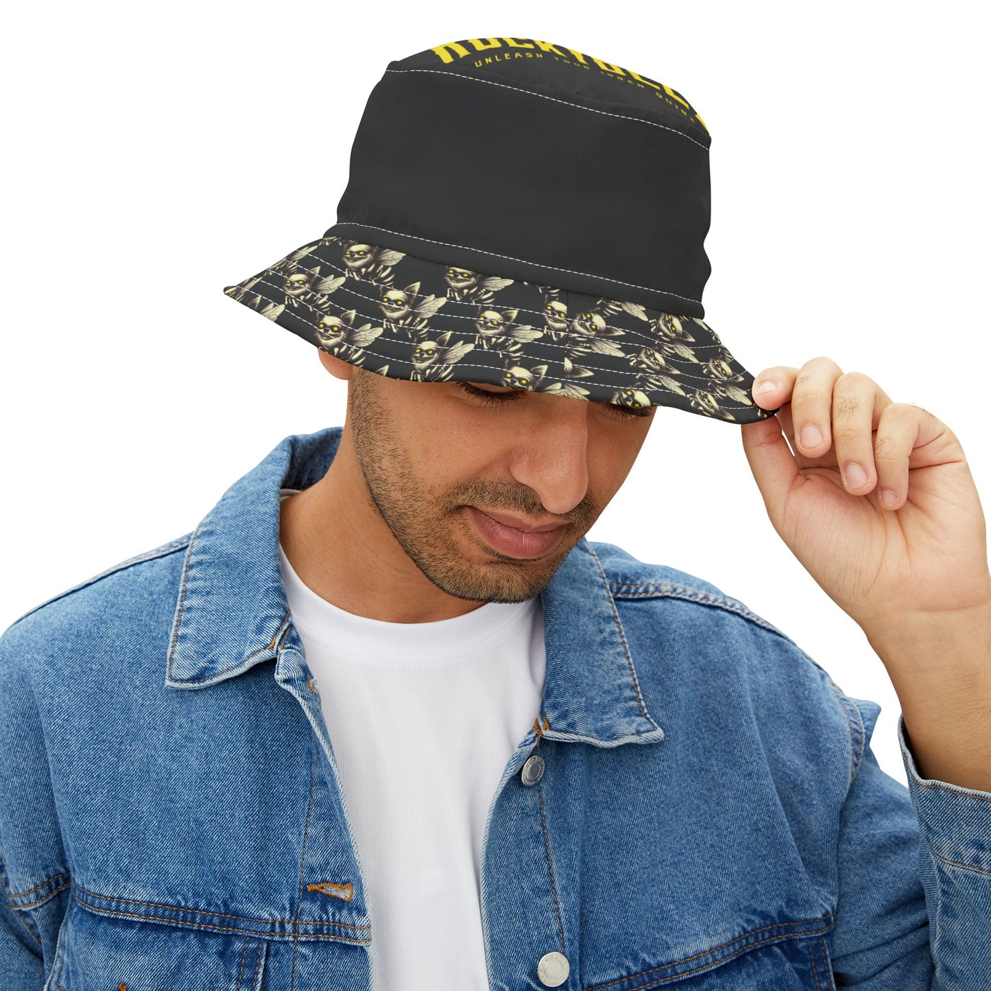 Black RockyBeez Bucket Hat