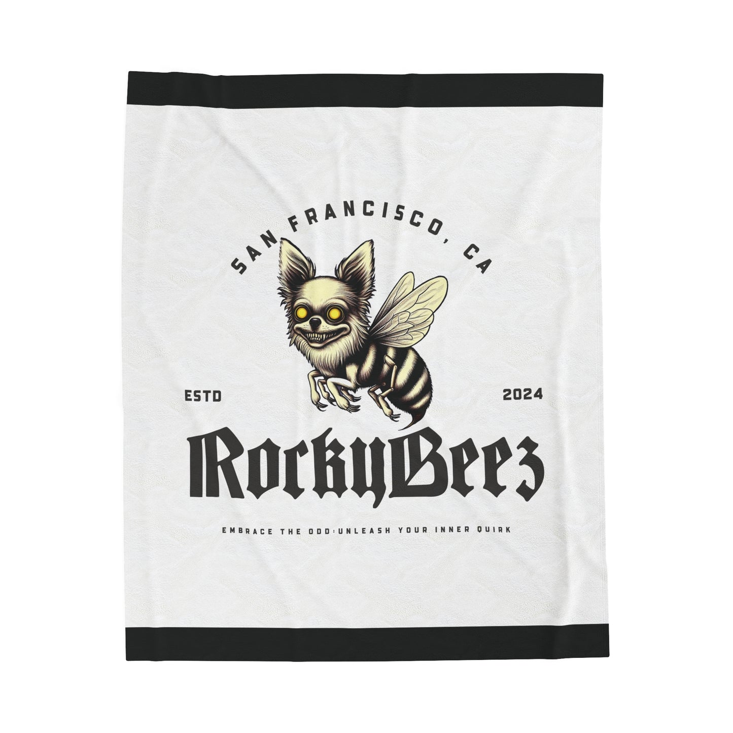 RockyBeez Velveteen Blanket