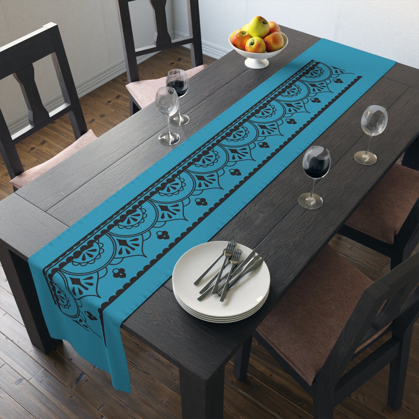 Beautiful Indian Inspired Table Runner (Cotton, Poly)